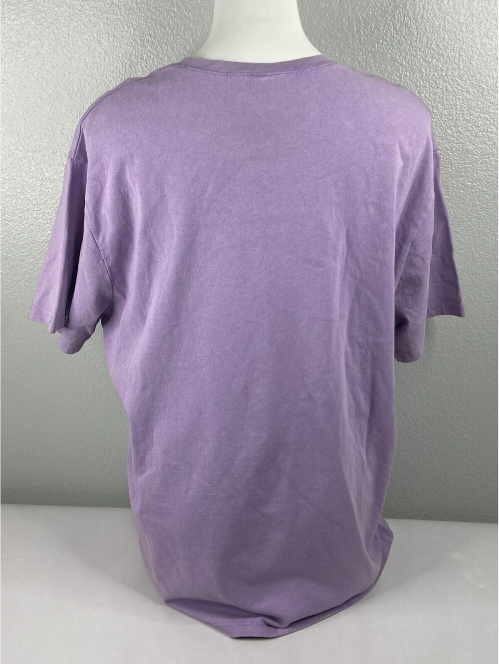 Fantastic Fawn Women Medium Purple Smiling Flower T Shirt Oversized Loose NWT - Picture 4 of 9